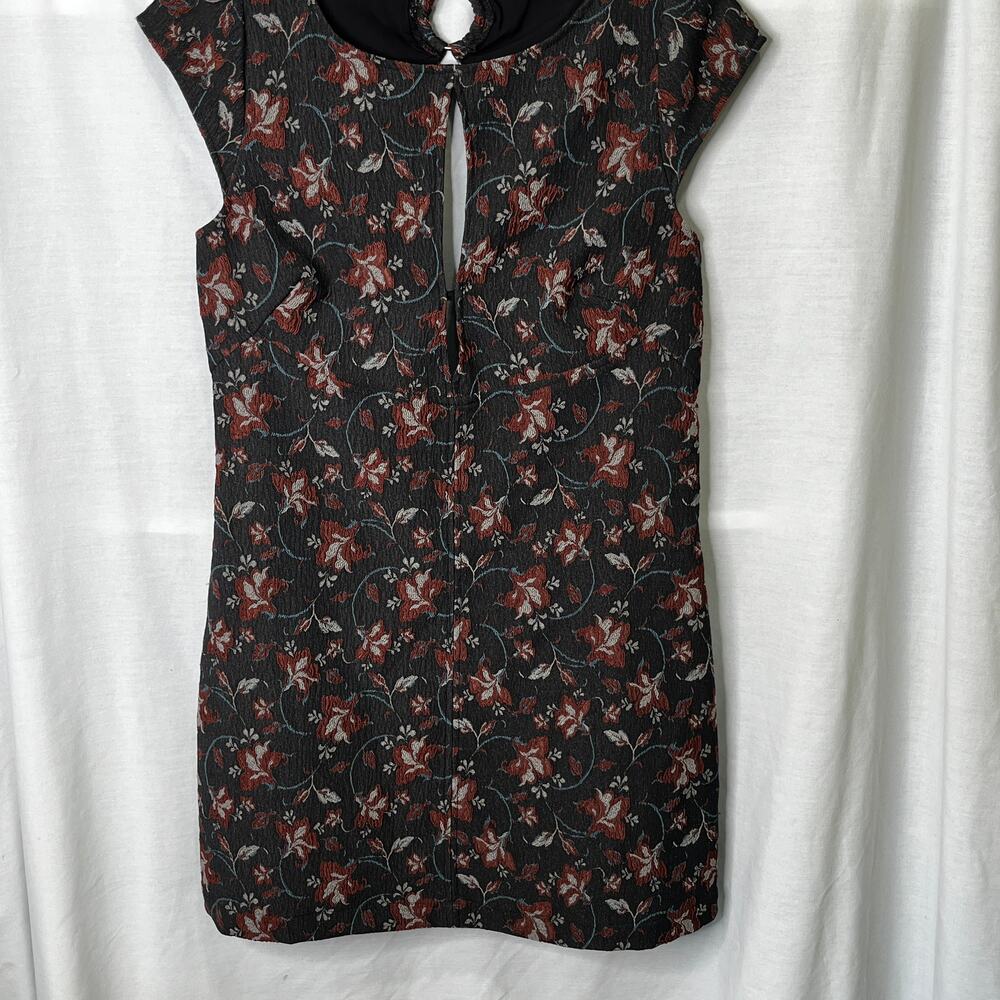Free People Jaquard Cap Sleeve Mini Dress